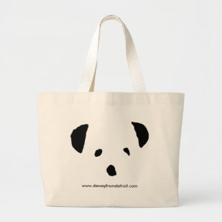 DEWEY FROM DETROIT REDUX LARGE TOTE BAG