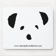 dewey from detroit redux mousepad ... - Customized