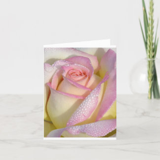 Dewey Rose Note Card