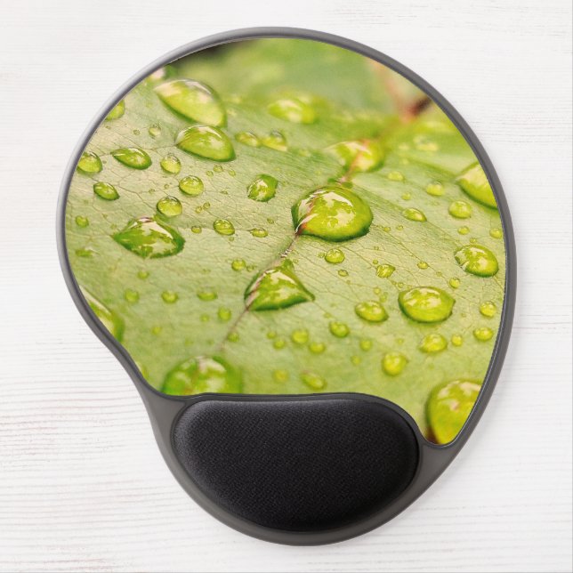 Dewy Leaf Mouse Pad (Front)