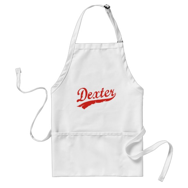 dexter adult apron (Front)