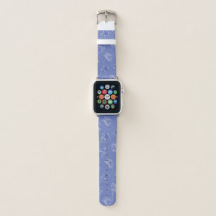Dexter and Mandark Atomic Pattern Apple Watch Band