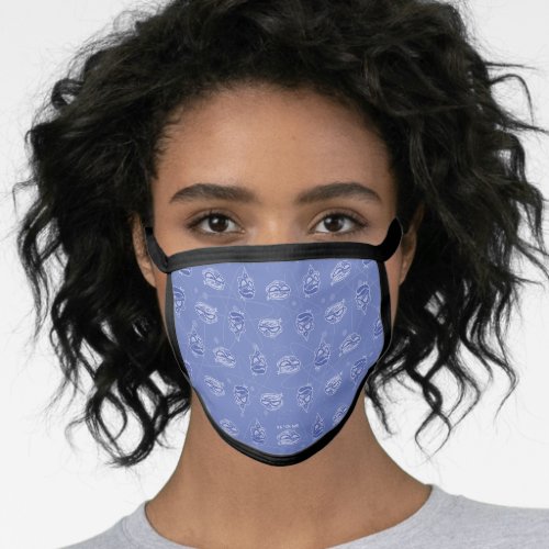 Dexter and Mandark Atomic Pattern Face Mask