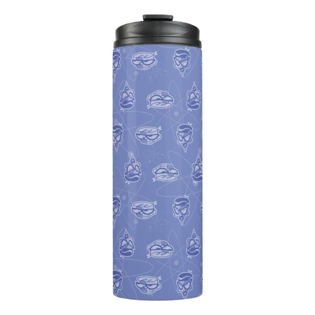 Dexter and Mandark Atomic Pattern Thermal Tumbler (Front)