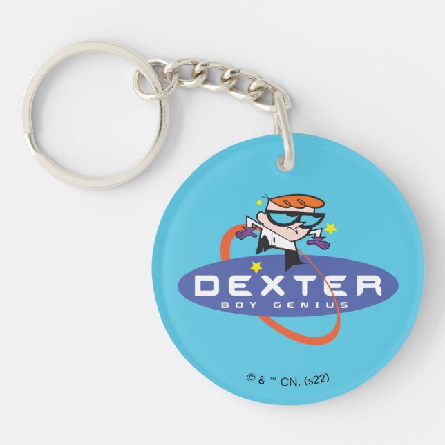 Dexter "Boy Genius" Keychain (Front)