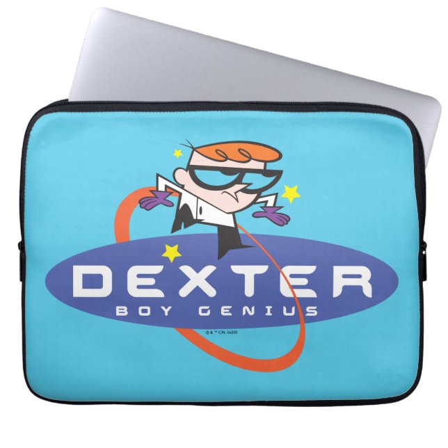 Dexter "Boy Genius" Laptop Sleeve (Front)