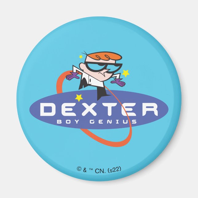 Dexter "Boy Genius" Magnet (Front)