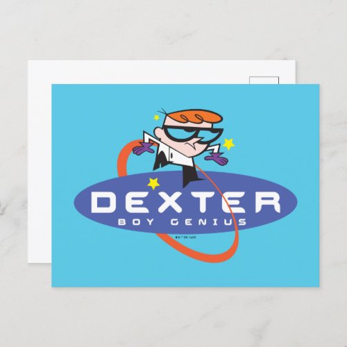 Dexter Boy Genius Postcard