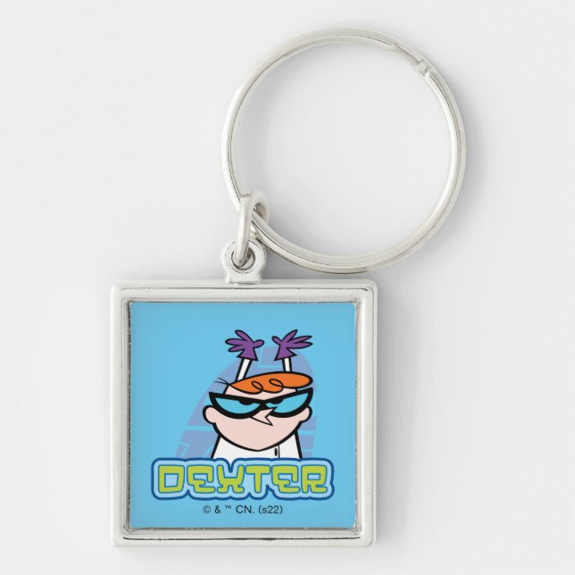 Dexter Character Name Graphic Keychain (Front)