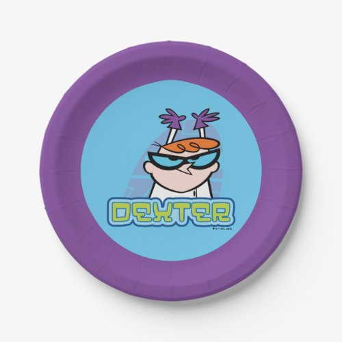 Dexter Character Name Graphic Paper Plates