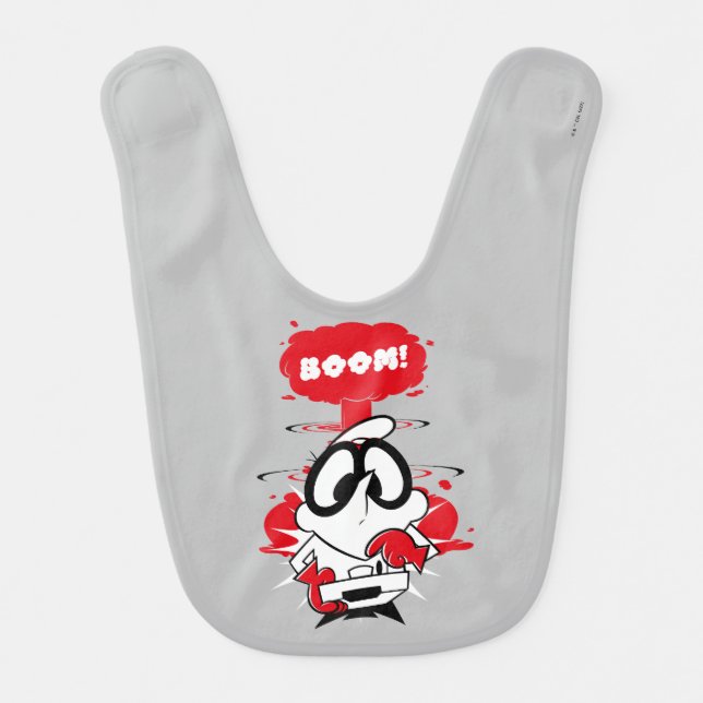 Dexter Detonation graphic Baby Bib (Front)