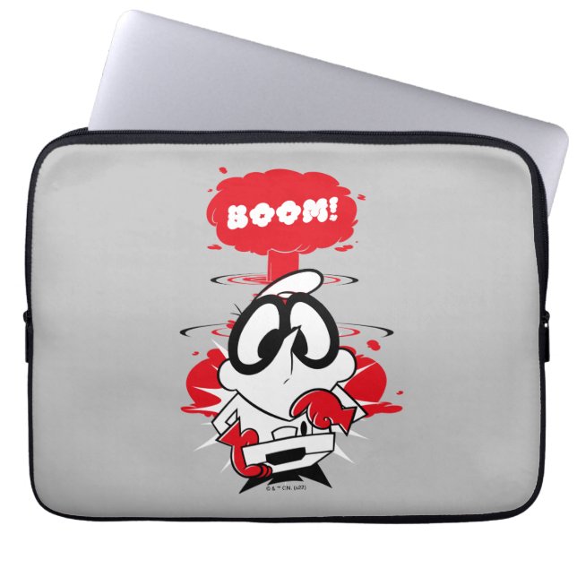Dexter Detonation graphic Laptop Sleeve (Front)