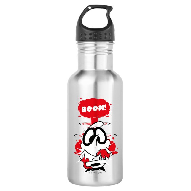 Dexter Detonation graphic Stainless Steel Water Bottle (Front)