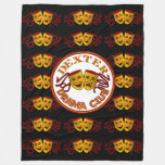 Dexter Drama Large Fleece  Black w/ tragedy masks