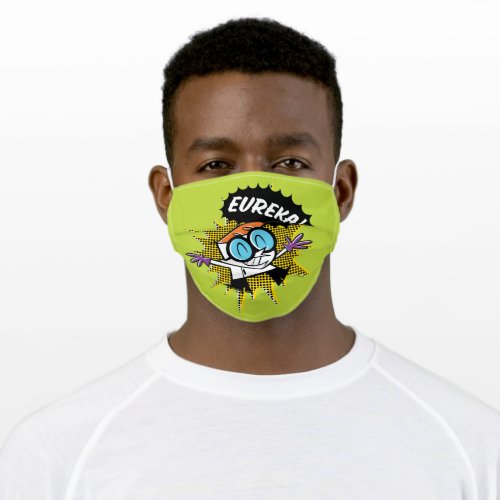 Dexter Eureka Halftone Callout Graphic Adult Cloth Face Mask
