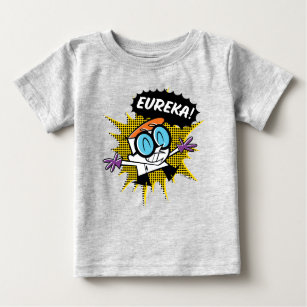 Dexter "Eureka!" Halftone Callout Graphic Baby T-Shirt