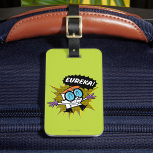 Dexter "Eureka!" Halftone Callout Graphic Luggage Tag
