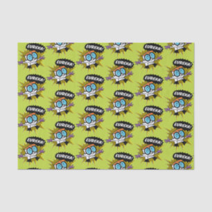 Dexter "Eureka!" Halftone Callout Graphic Tissue Paper