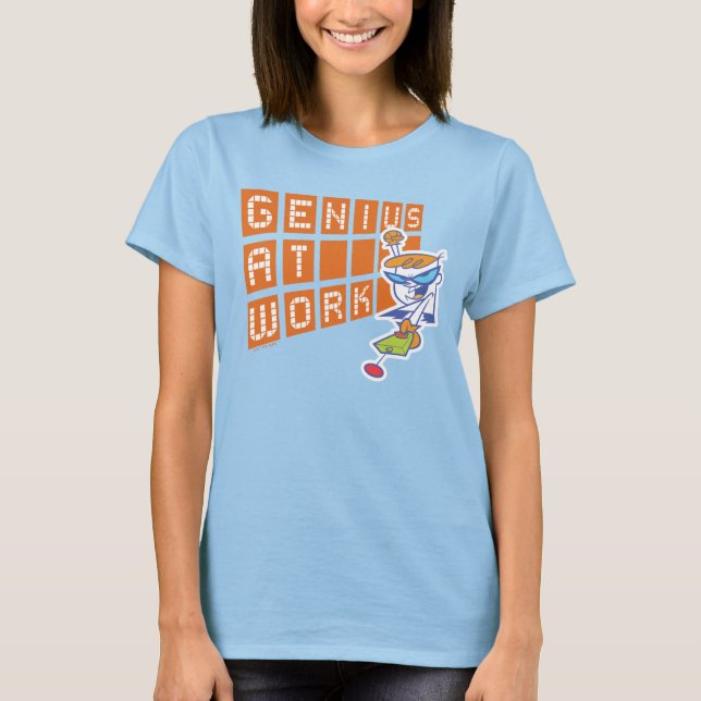 Dexter "Genius At Work" T-Shirt (Front)