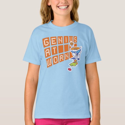 Dexter Genius At Work T_Shirt