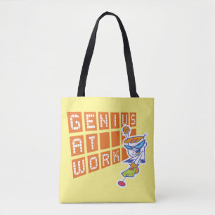 Dexter "Genius At Work" Tote Bag