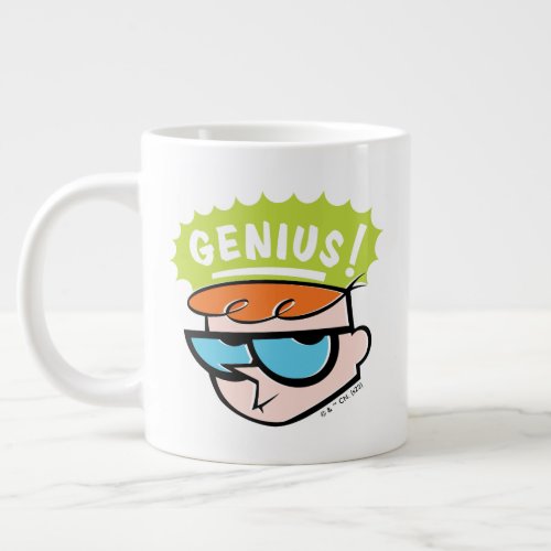 Dexter Genius Callout Graphic Giant Coffee Mug