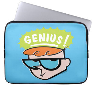 Dexter "Genius" Callout Graphic Laptop Sleeve