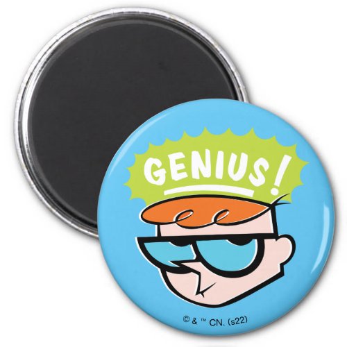Dexter Genius Callout Graphic Magnet