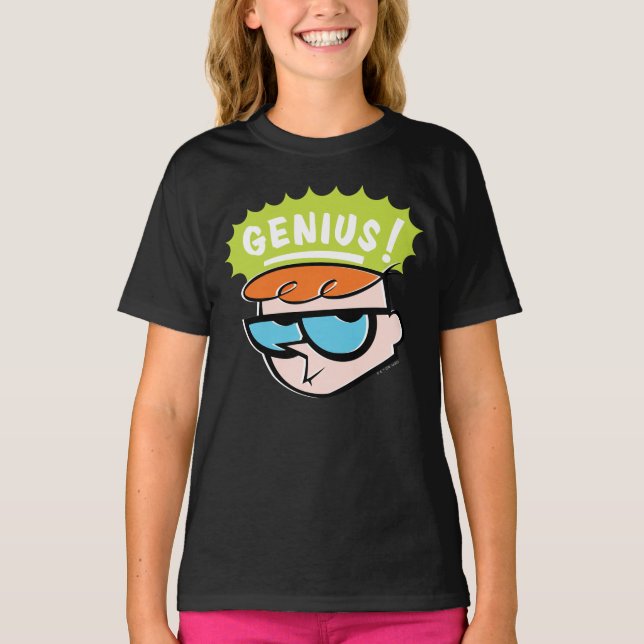 Dexter "Genius" Callout Graphic T-Shirt (Front)