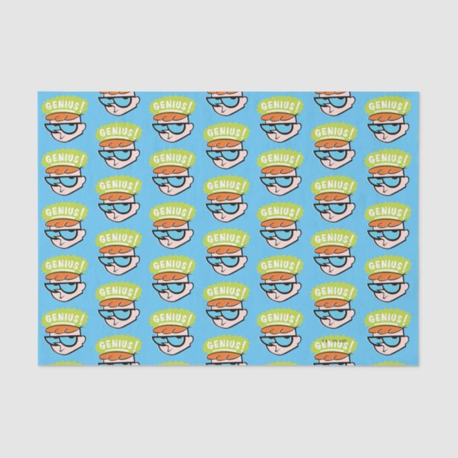 Dexter "Genius" Callout Graphic Tissue Paper (Front)