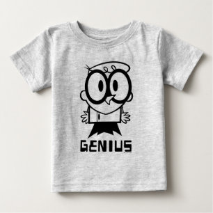 Dexter "Genius" Outline Graphic Baby T-Shirt