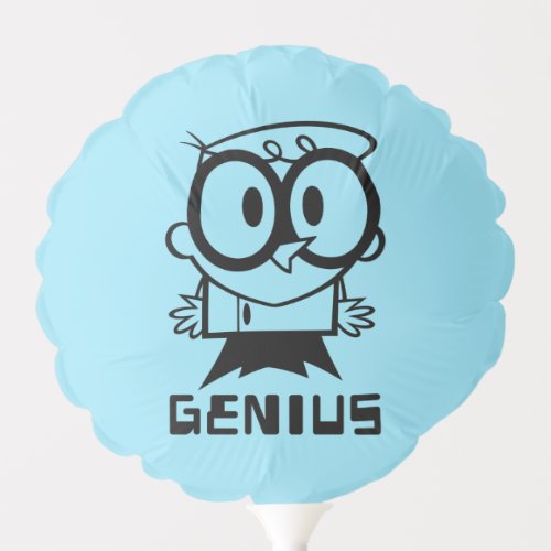 Dexter Genius Outline Graphic Balloon