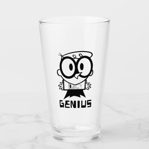 Dexter Genius Outline Graphic Glass