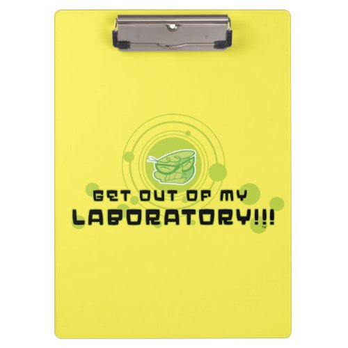 Dexter _ Get Out Of My Laboratory Clipboard