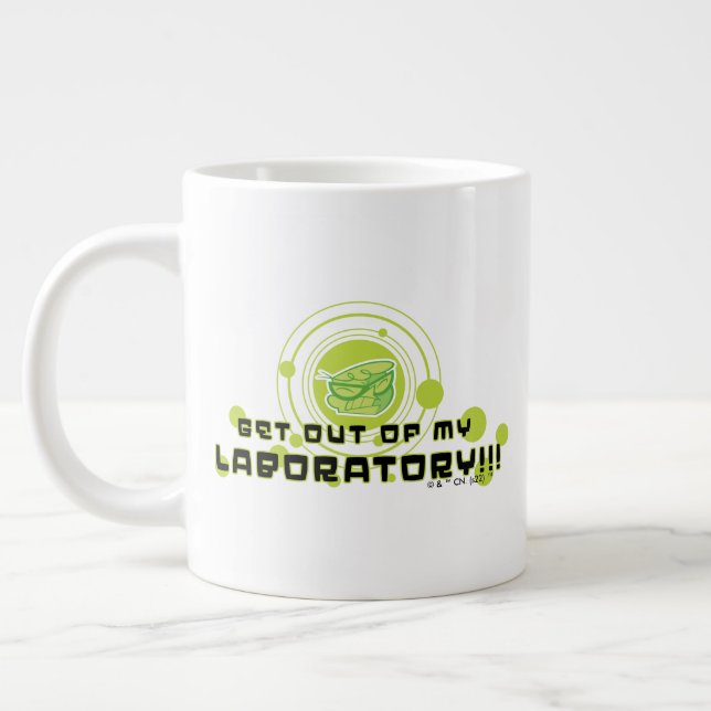 Dexter - Get Out Of My Laboratory!!! Giant Coffee Mug (Left)