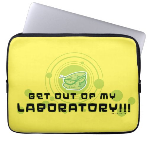 Dexter _ Get Out Of My Laboratory Laptop Sleeve