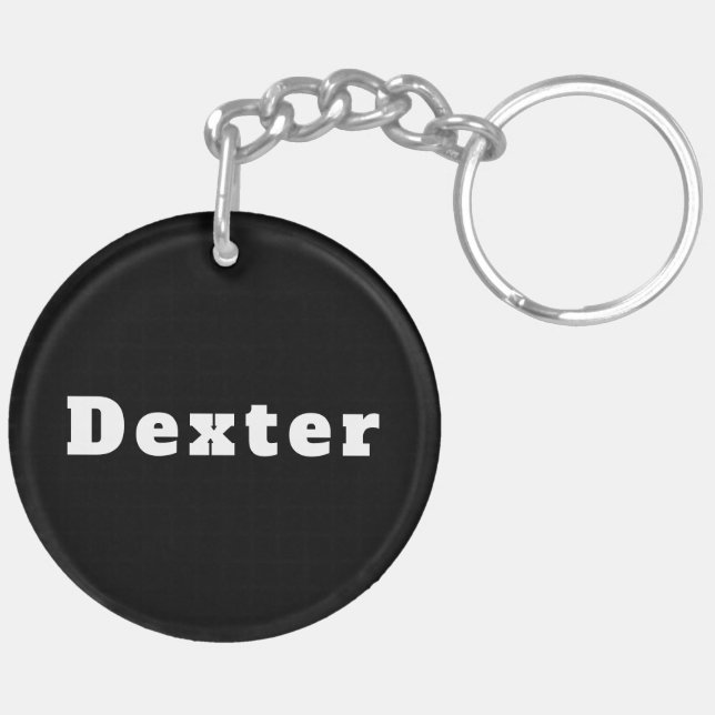 Dexter Keychain (Back Left)