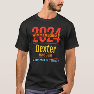 Dexter Missouri Total Solar Eclipse 2024  4  T-Shirt