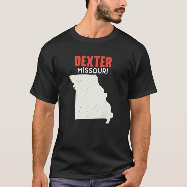 Dexter Missouri USA State America Travel Missouria T-Shirt (Front)