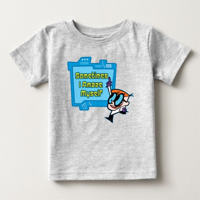 Dexter - Sometimes I Amaze Myself Baby T-Shirt (Front)