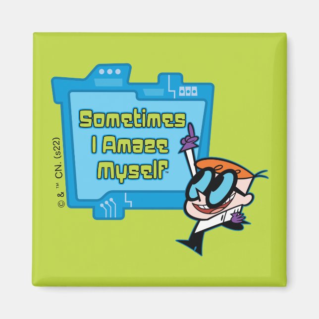 Dexter - Sometimes I Amaze Myself Magnet (Front)