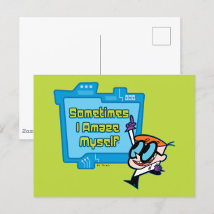 Dexter - Sometimes I Amaze Myself Postcard