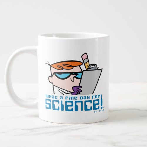 Dexter _ What A Fine Day For Science Giant Coffee Mug
