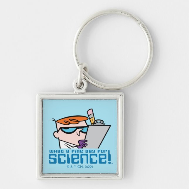 Dexter - What A Fine Day For Science! Keychain (Front)