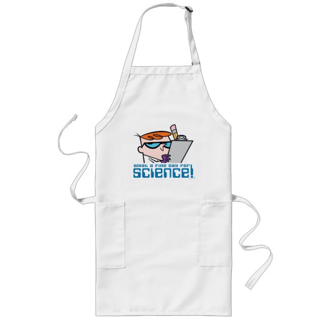 Dexter - What A Fine Day For Science! Long Apron (Front)