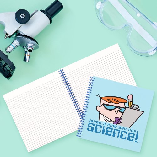 Dexter _ What A Fine Day For Science Notebook