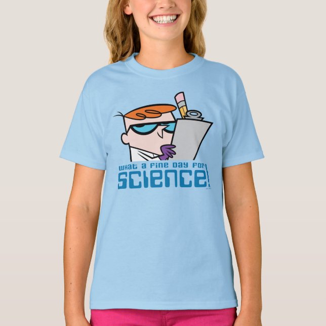 Dexter - What A Fine Day For Science! T-Shirt (Front)