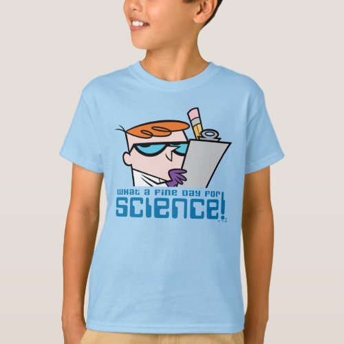 Dexter _ What A Fine Day For Science T_Shirt