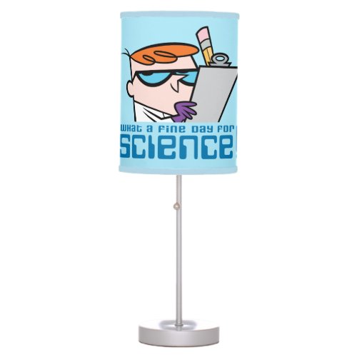 Dexter _ What A Fine Day For Science Table Lamp