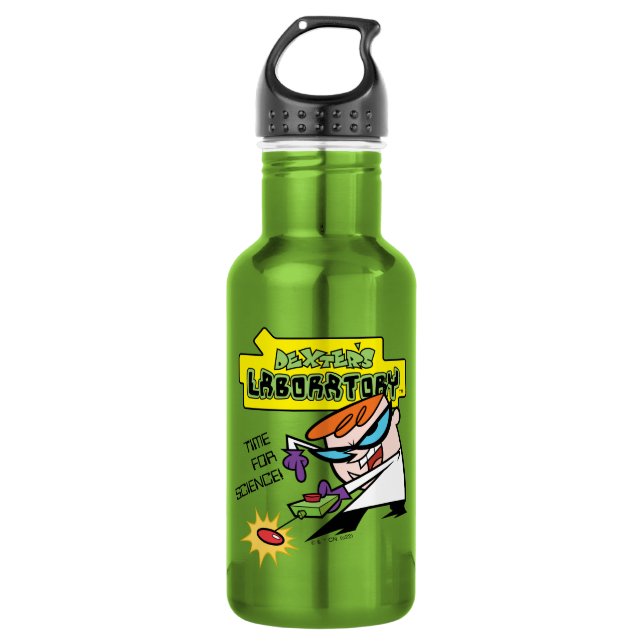 Dexter With Remote Stainless Steel Water Bottle (Front)